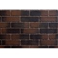 Mobiliario Aged Brick Panel Liner for Fireplace MO2559882